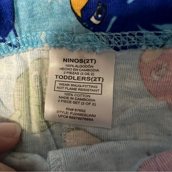 Pj Mask Pajama Set Shirt Pants Toddler Size 2t Unisex - Picture 2 of 6